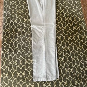 Lands End Light Tan Straight Front Casual Pants Size 37Wx35L